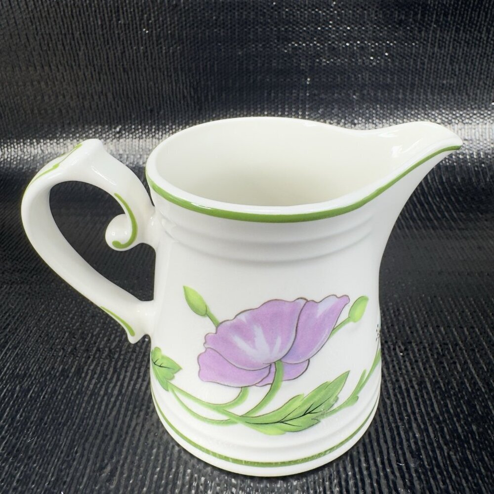Villeroy &‎ Boch Amapola Cream Small Pitcher Porcelain Jug Vitro Made In Germany